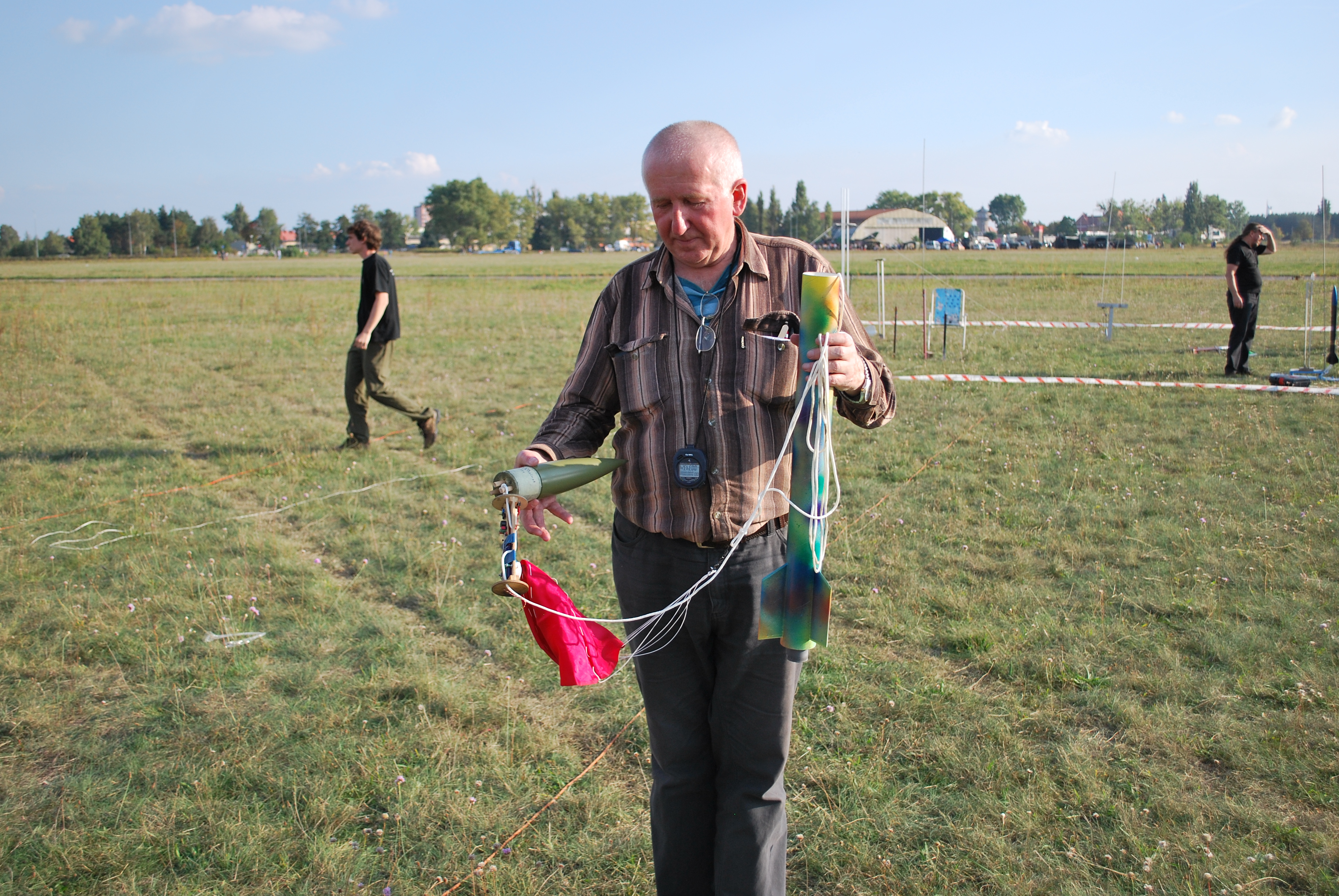 Tadek z Galaktyką 2 - pułap 1720,2m lot ponad 3 min, lądowanie 300 m od punktu startu