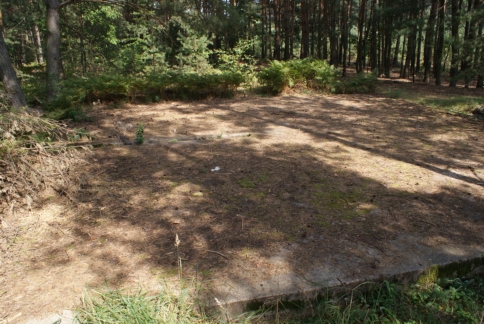 Żelbetowa płyta wyrzutni V-2: